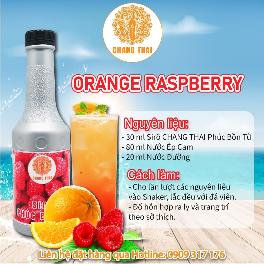 Siro Phúc Bồn Tử Chang Thai 1000ml