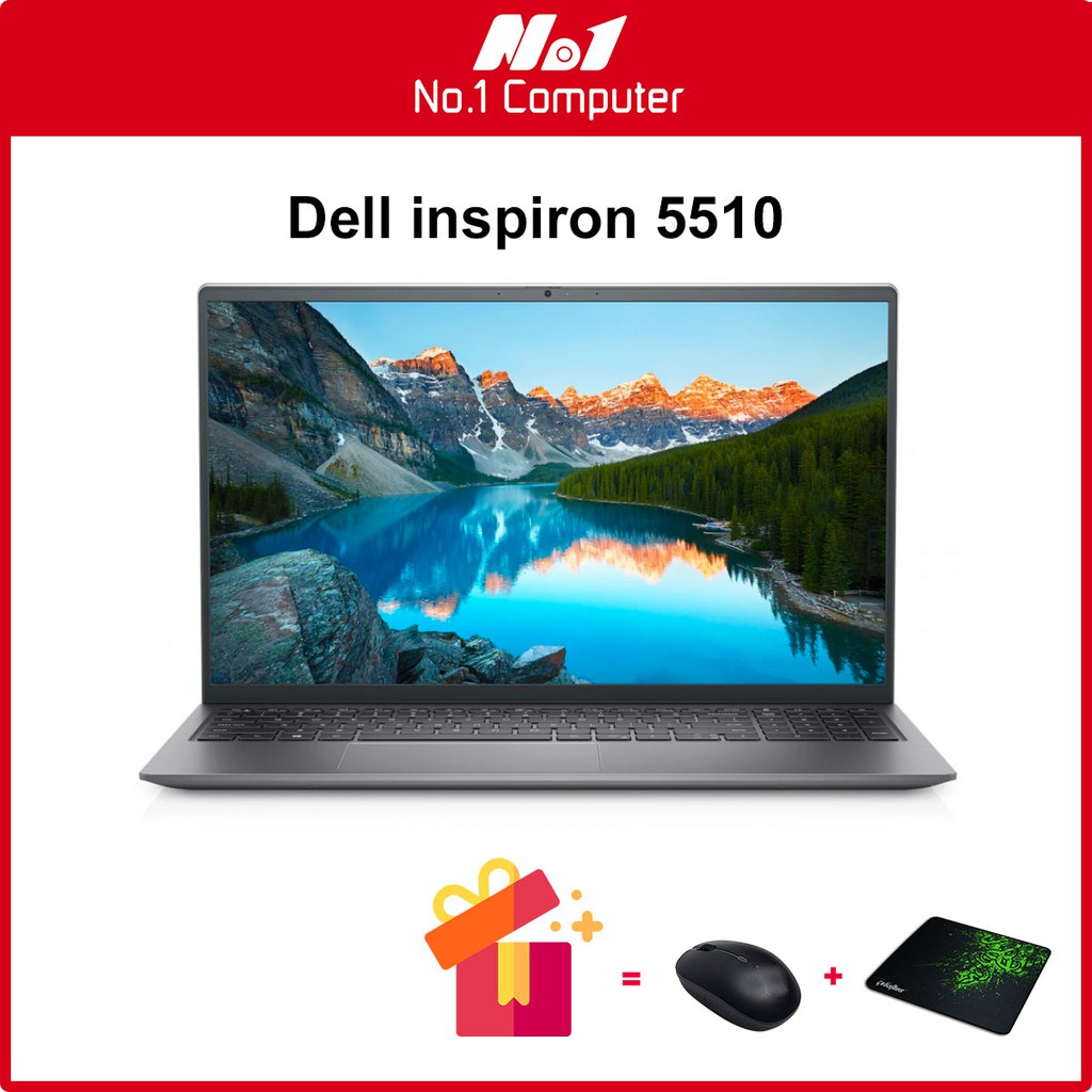 (Mới 100%) Laptop Siêu Mạnh Dell Inspiron 15 5510  / i5-11300H ( 11320H) / 8GB / SSD 256GB / 15,6 " FHD | WebRaoVat - webraovat.net.vn