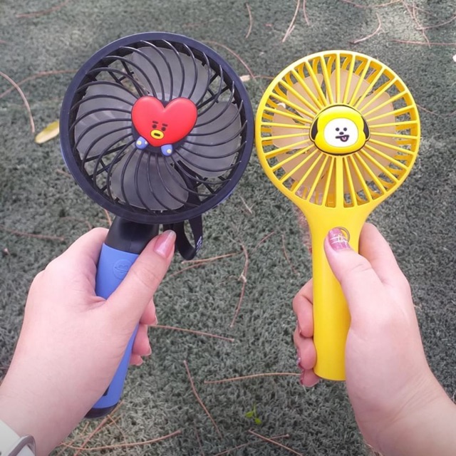 Quạt Mini BT21 HANDY FAN VER 2 HÀNG CHÍNH HÃNG Royche BTS