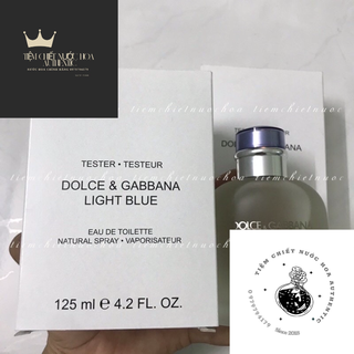 Nước Hoa Nam Dolce & Gabbana Light Blue Pour Homme EDT 125ml.Tester