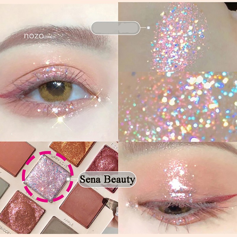 Bảng Phấn Mắt Nhũ Nozo 15 Ô Châu Âu | BigBuy360 - bigbuy360.vn