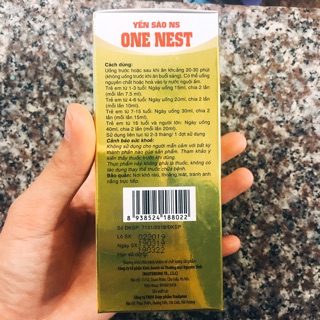Siro yến sào ONE NEST