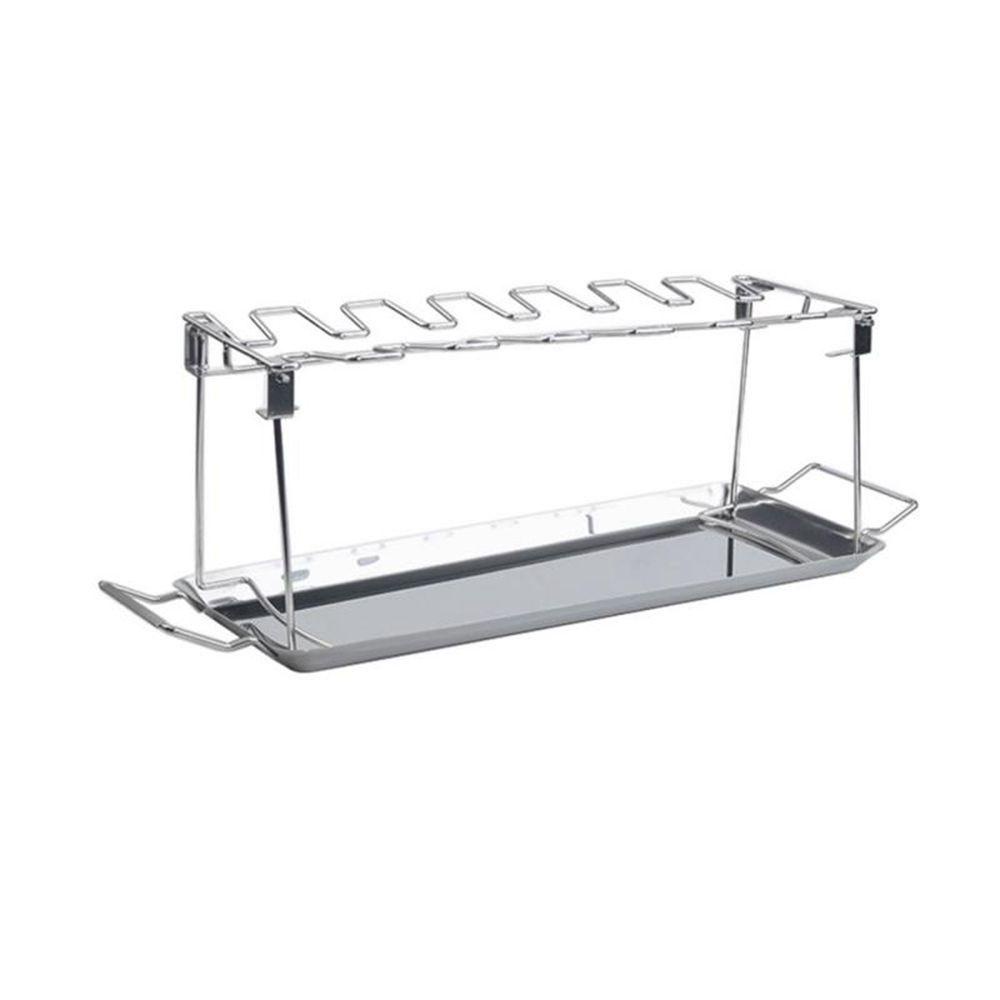 Giá Đỡ Vỉ Nướng BBQ 14 Ngăn Bằng Thép Không Gỉ