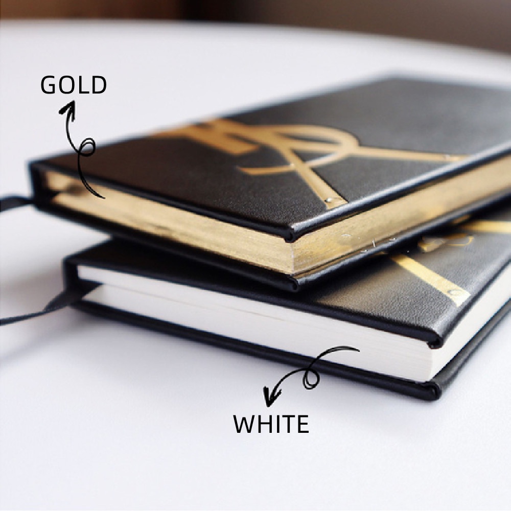 Sổ Tay Ghi Chú Có Đèn Led Màu Đen