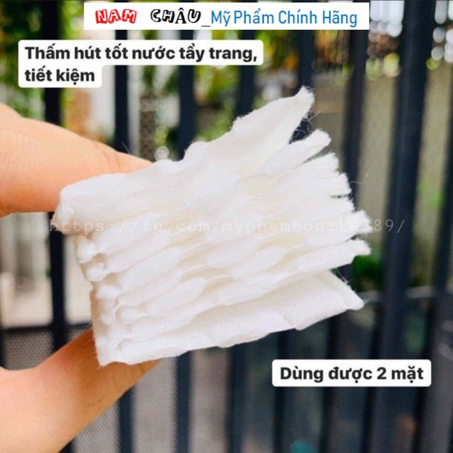 Bông Tẩy Trang 222 Miếng 3 Lớp FM Cotton Pads cao cấp Nội Địa Trung NPP Nam Châu