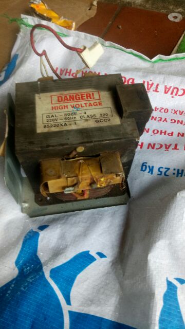 Biến áp lò vi sóng tháo máy