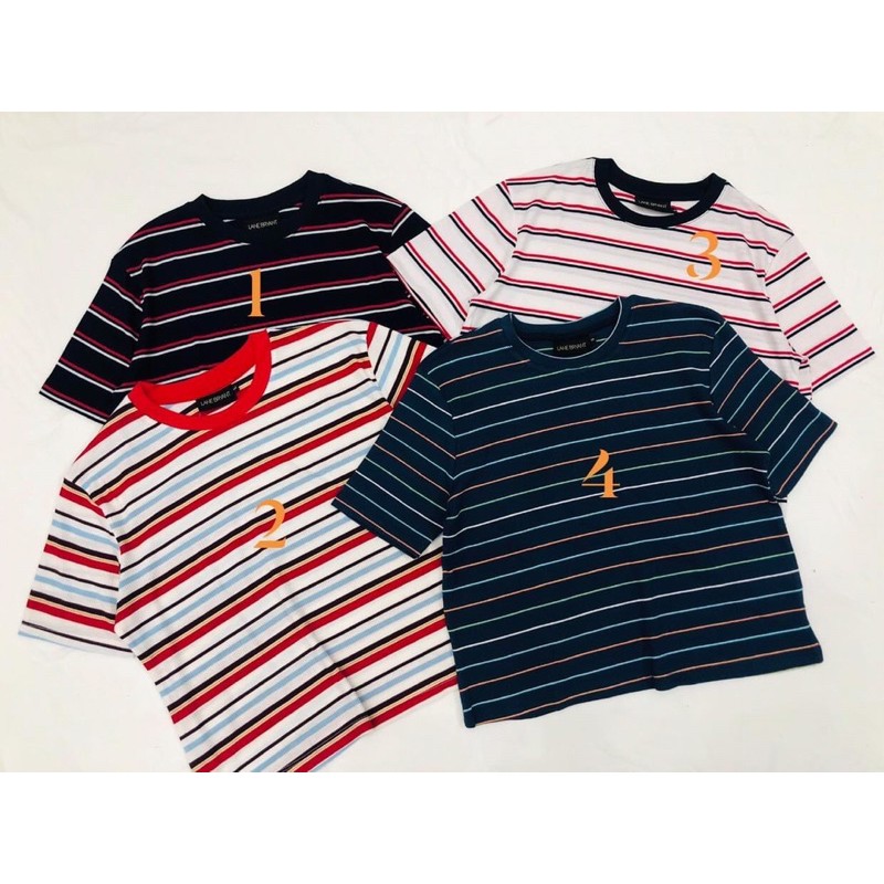 Áo crop sọc lửng