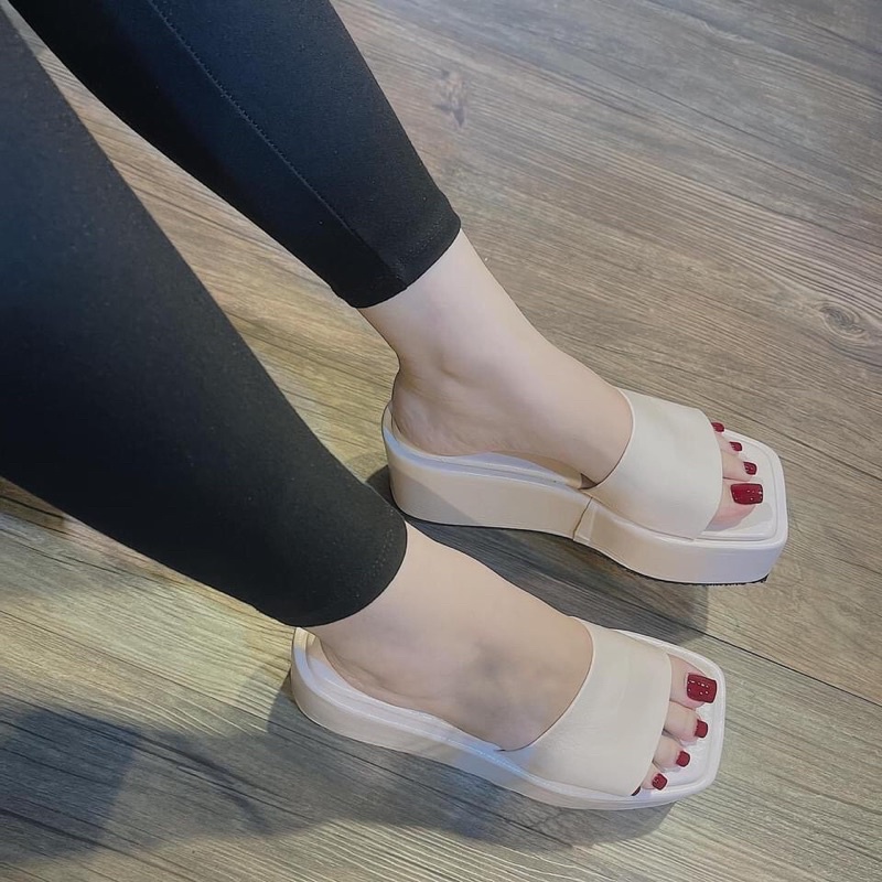 Dép xuồng 7 phân quai ngang đơn giản siêu hot