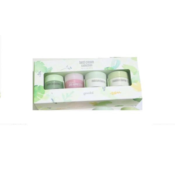 Set 4 Hộp Dưỡng Da Ốc Sên Mini Goodal Best Cream Collection Hàn Quốc