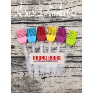 Chổi silicon cán rời nhiều màu