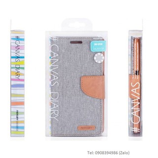 Bao da iPhone 7/ iPhone 8 Mercury Canvas Diary chính hãng