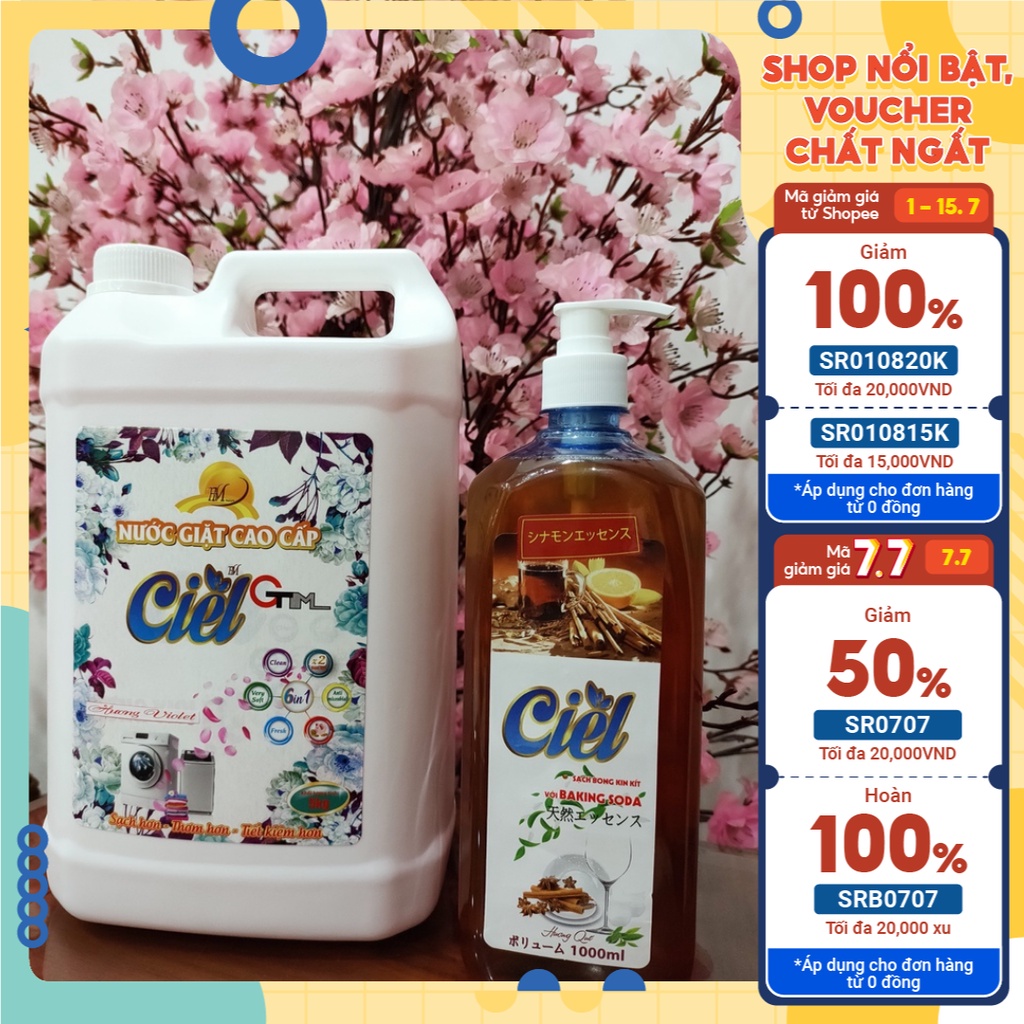 NƯỚC GIẶT CAO CẤP 5 LÍT