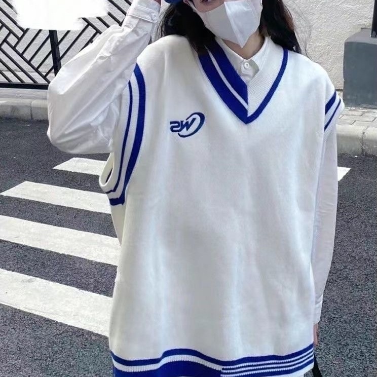 Set Áo Sơ Mi Dài Tay + Áo Khoác + Chân Váy Xếp Li Thời Trang Dành Cho Nữ