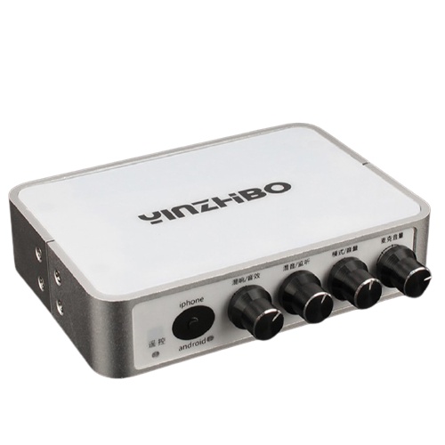 Bộ Mic Hát Livestream Soundcard , Soundcard livestream Karaoke Yinzhibo