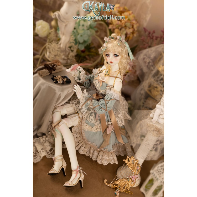 Búp Bê bjd 1 / 3 bjd kayla gem 60cm Có Khớp Nối