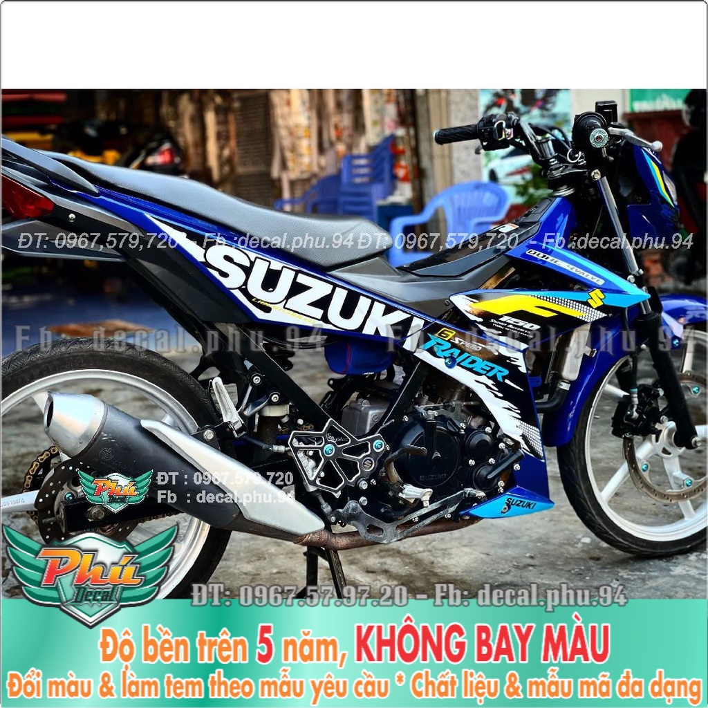 Tem Rời Raider Xanh ( Mới ) (K) -1