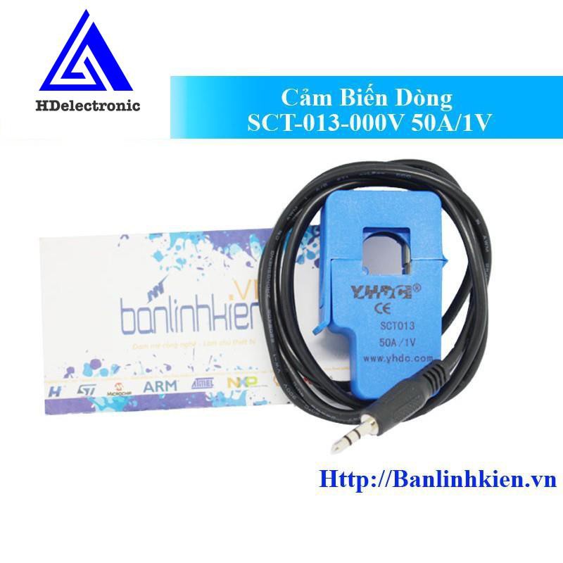 Cảm Biến Dòng SCT-013-000V 50A/1V zin