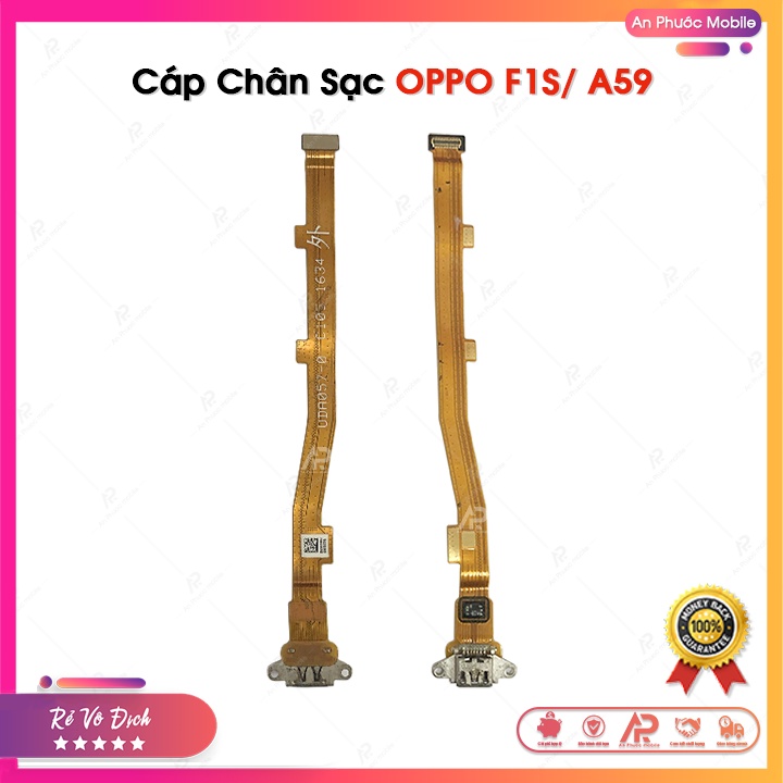 Cáp Chân Sạc OPPO F1S / A59 - Linh Kiện Dây Cáp Bo Sạc (đuôi sạc) Điện Thoại OPPO Zin Bóc Máy