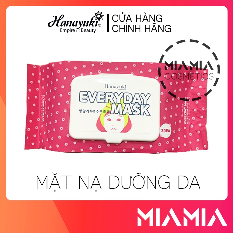 Mặt Nạ Dưỡng Da Hằng Ngày Hanayuki Everyday Mask Chính Hãng