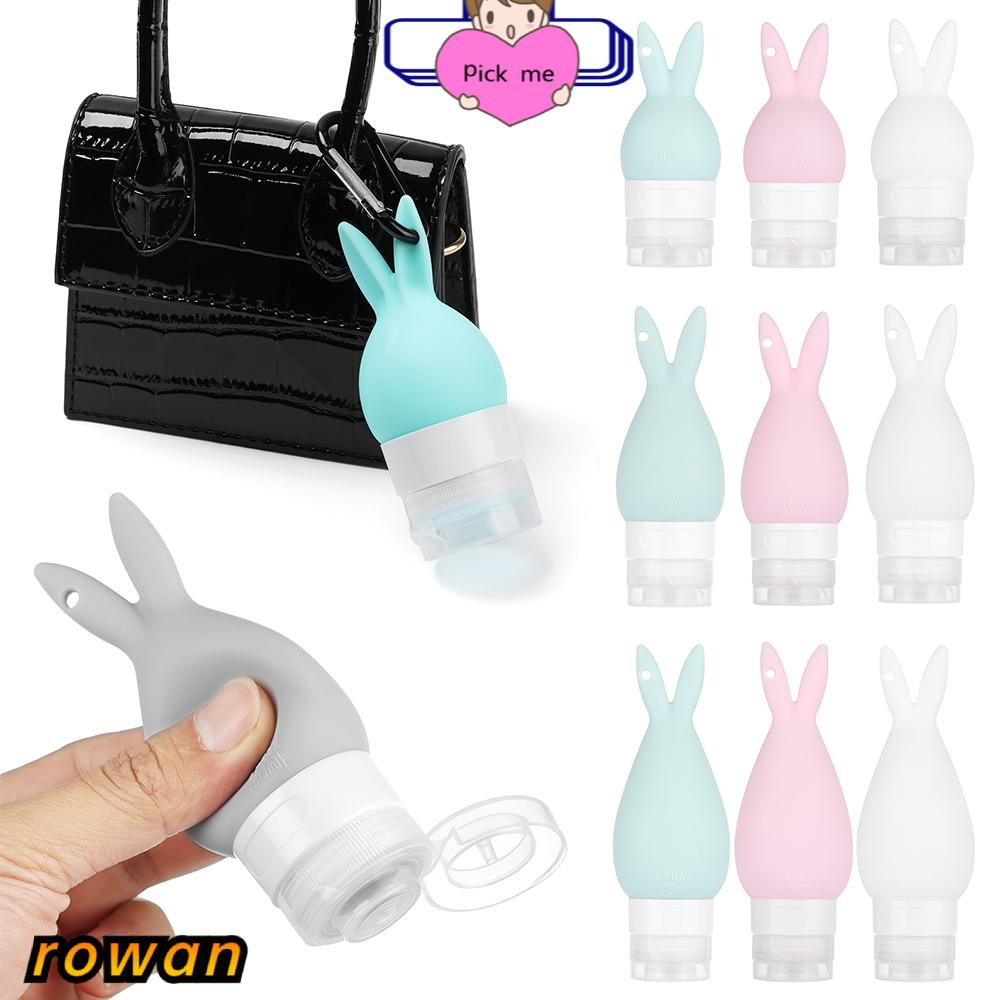 Chai chiết mỹ phẩm / sữa tắm / dầu gội nhỏ gọn bằng silicon tiện lợi đa năng cho du lịch