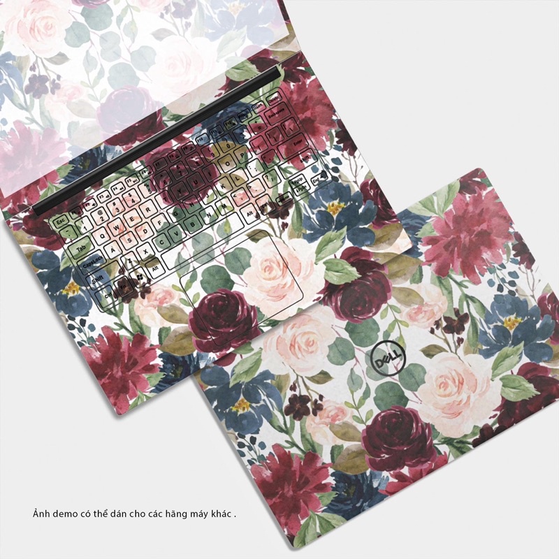 Miếng Dán Skin Laptop Hoạ Tiết Flower