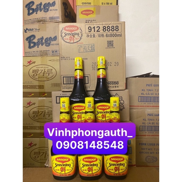 Nước tương Maggi Seasoning 800ml