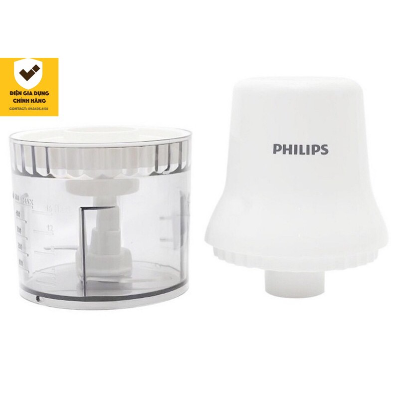 Máy xay thịt Philips HR1393 0.7L - Hàng chính hãng, Trưng bày