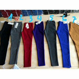 QUẦN COTTON HÀN QUỐC THUN 4 CHIỀU