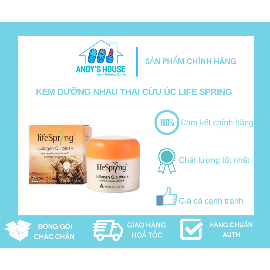 Kem Dưỡng Nhau Thai Cừu Lifespring 100ml