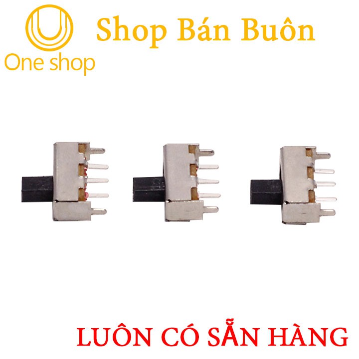 Công tắc gạt SS 12F44, 5 Chân (1 con)