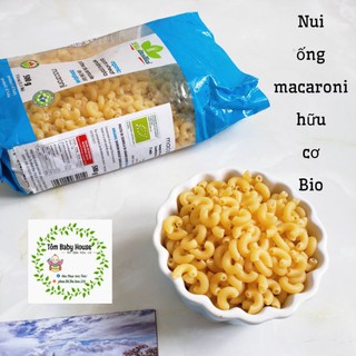 Nui ống hữu cơ macaroni Bioitalia 500g