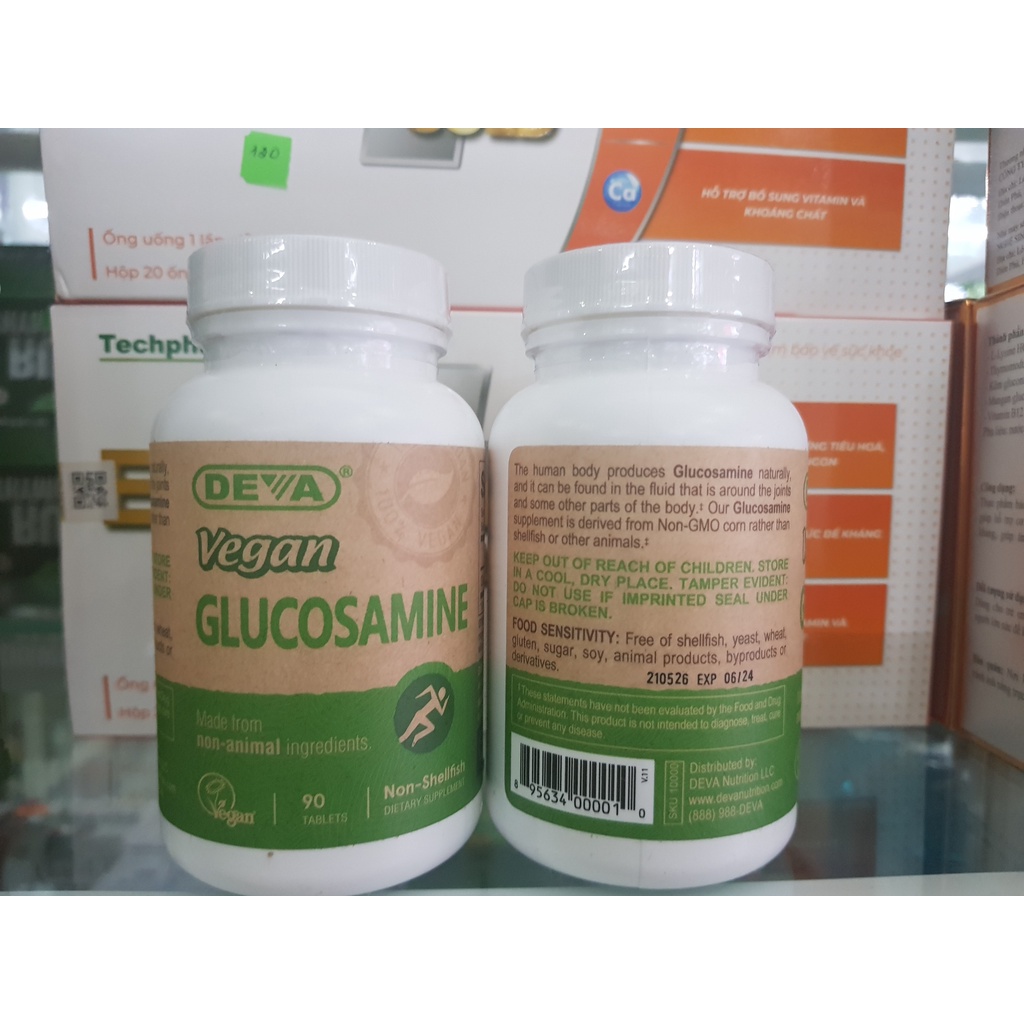 VEGAN - Viên uống bổ xương Khớp Glucosamine Thuần Chay