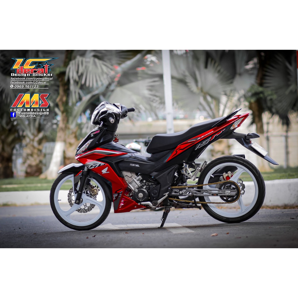 Tem rời winner đỏ đen xám
