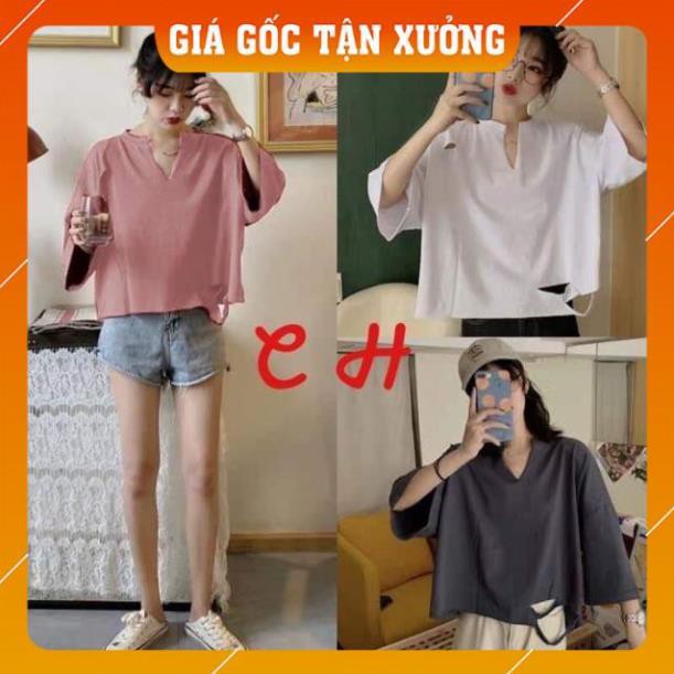 Áo rách cổ V COU626