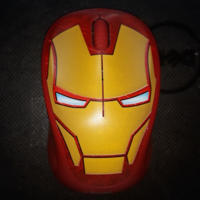 Chuột không dây Logitech M238 Marvel HQShop phiên bản Ironman #HQShop