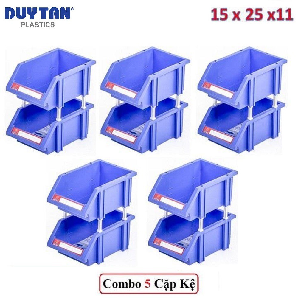 COMBO 5 CẶP KỆ DỤNG CỤ LOẠI TRUNG (15 x 25 x 11 cm) CHẤT LIỆU NHỰA PP BỀN ĐẸP KHÔNG ĐỘC HẠI .GIÚP PHÂN LOẠI CÁC DỤNG CỤ