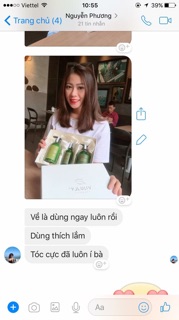 XẢ TÓC BƯỞI DỪA VIJULLY