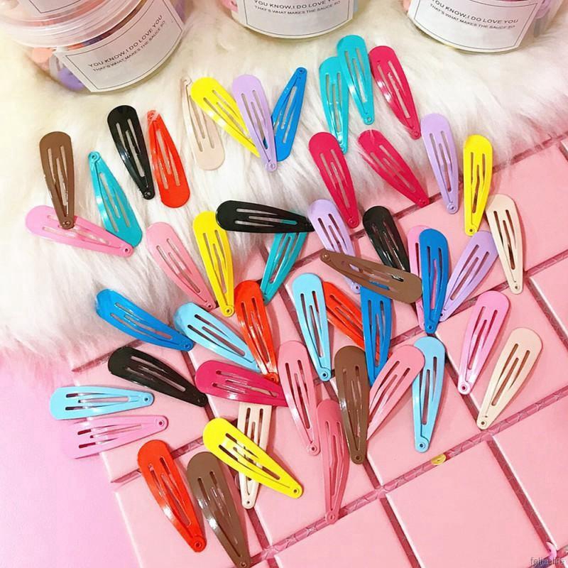 Set 30 kẹp tóc hình dáng dễ thương xinh xắn dành cho bé gái