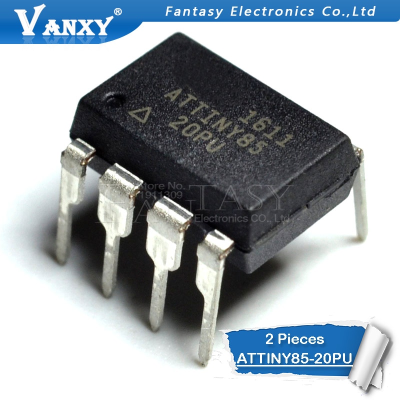 Set 2 Linh Kiện Điện Tử Attiny85-20Pu Dip-8 Attiny85 Dip8 85-20pu Attiny85-20 Dip