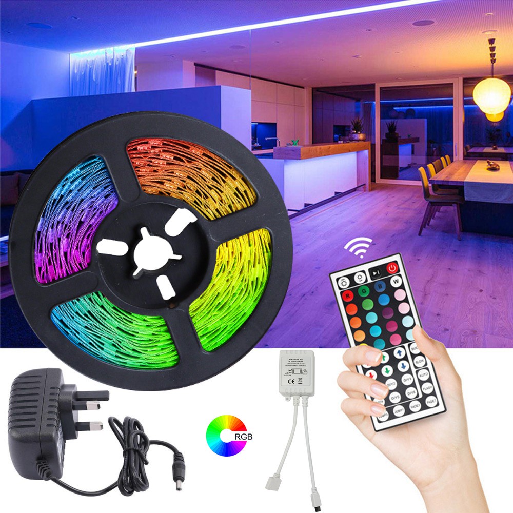 Dải Đèn Led Rgb / Bluetooth 0.5m - 5m Smd5050 Dc5V-12V Thay Đổi Màu Sắc Trang Trí Nhà Cửa / Quán Bar / Ktv