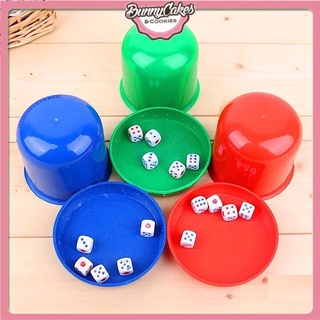 Bộ cốc lắc xí ngầu (kèm 5 viên xí ngầu)