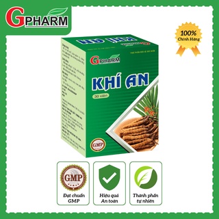 Thực phẩm bảo vệ sức khỏe Viên uống KHÍ AN Hỗ trợ bổ phế, giúp giảm ho, giảm đau rát họng, khản tiếng do ho kéo dài