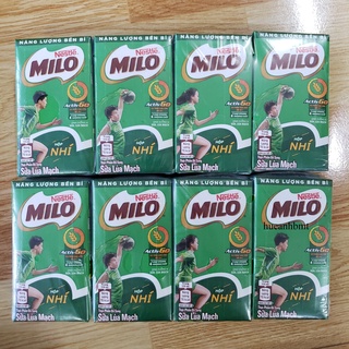 Lốc 4 hộp sữa lúa mạch Milo Active Go 115ml
