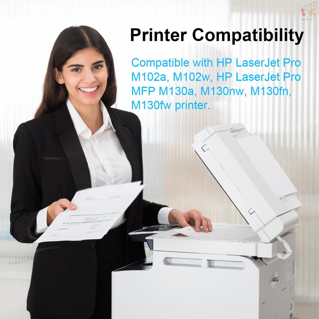 Hộp Mực Màu Đen Tương Thích Với Máy In Hp Cf217A 17a Với Chip Laserjet Pro M102A M102W Mfp M130A M130Nw M130Fn30F M130Fnf