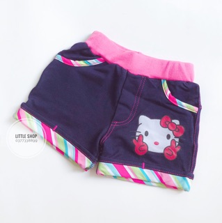 Quần short thun bé gái Kitty