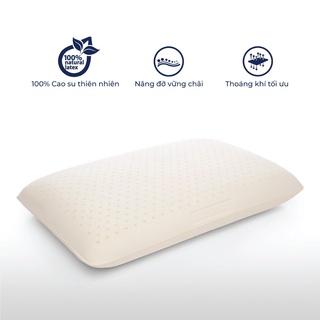 Gối Cao Su Oval Liên Á Size Lớn 45*65*12cm