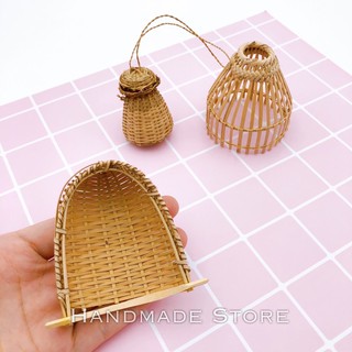 Bộ rổ - vợt cá 3 chiếc
