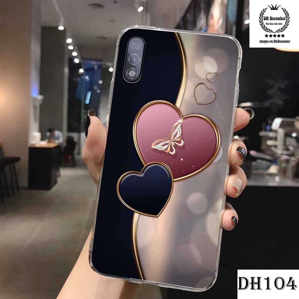 Ốp lưng Vsmart BEE 3 in hình hoa tinh tế , mới mẻ DH DECEMBER