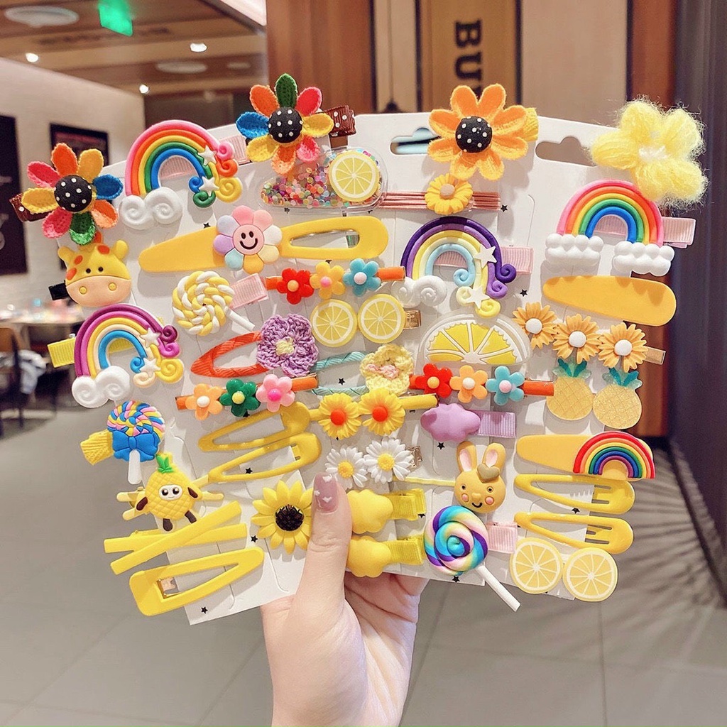 Kẹp Tóc Mái Siêu Cute Phong Cách Hàn Quốc - Kẹp Mái Bé Gái Nhiều Hình Cute (1 cái)