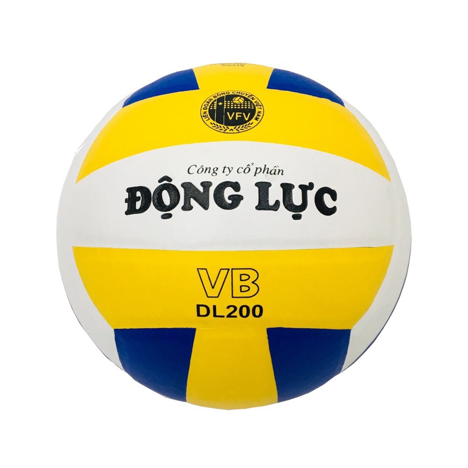 🍀 BÓNG CHUYỀN ĐỘNG LỰC VB DL200 BANH BÓNG CHUYỀN DA ĐỘNG LỰC  (TẶNG KIM BƠM TÚI LƯỚI) * 🍀